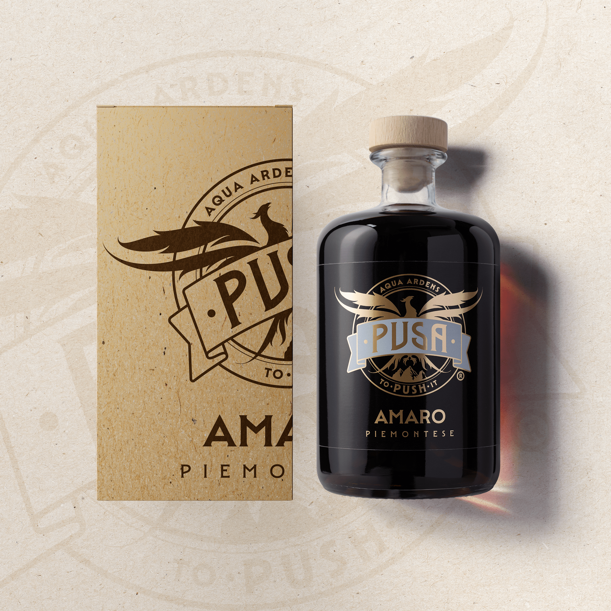 AMARO PIEMONTESE PUSA BOTTIGLIA 70 CL