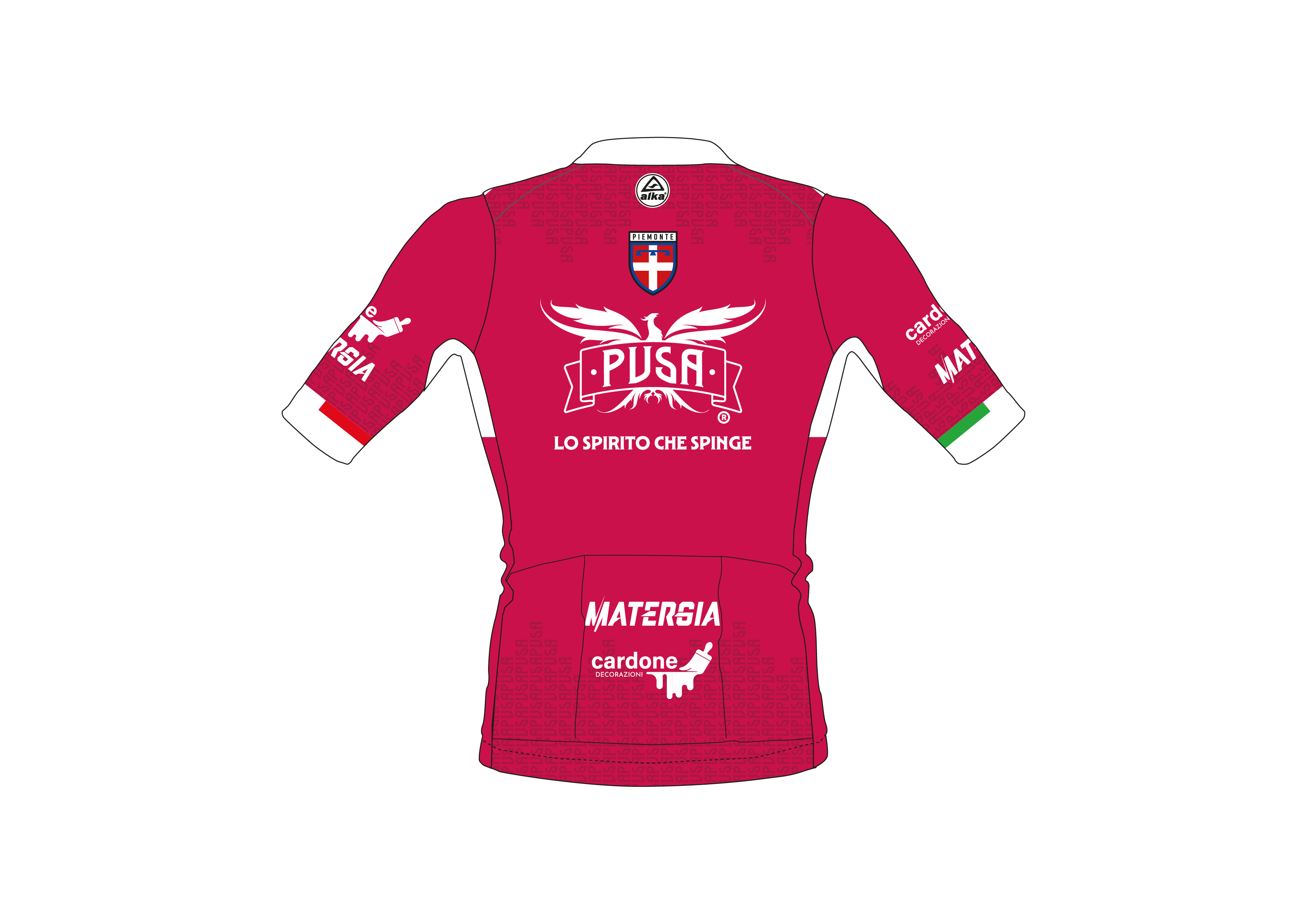LA MAGLIA UFFICIALE CICLISMO PUSA --UNISEX--