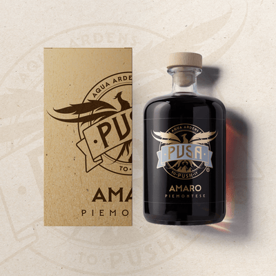 AMARO PIEMONTESE PUSA BOTTIGLIA 70 CL