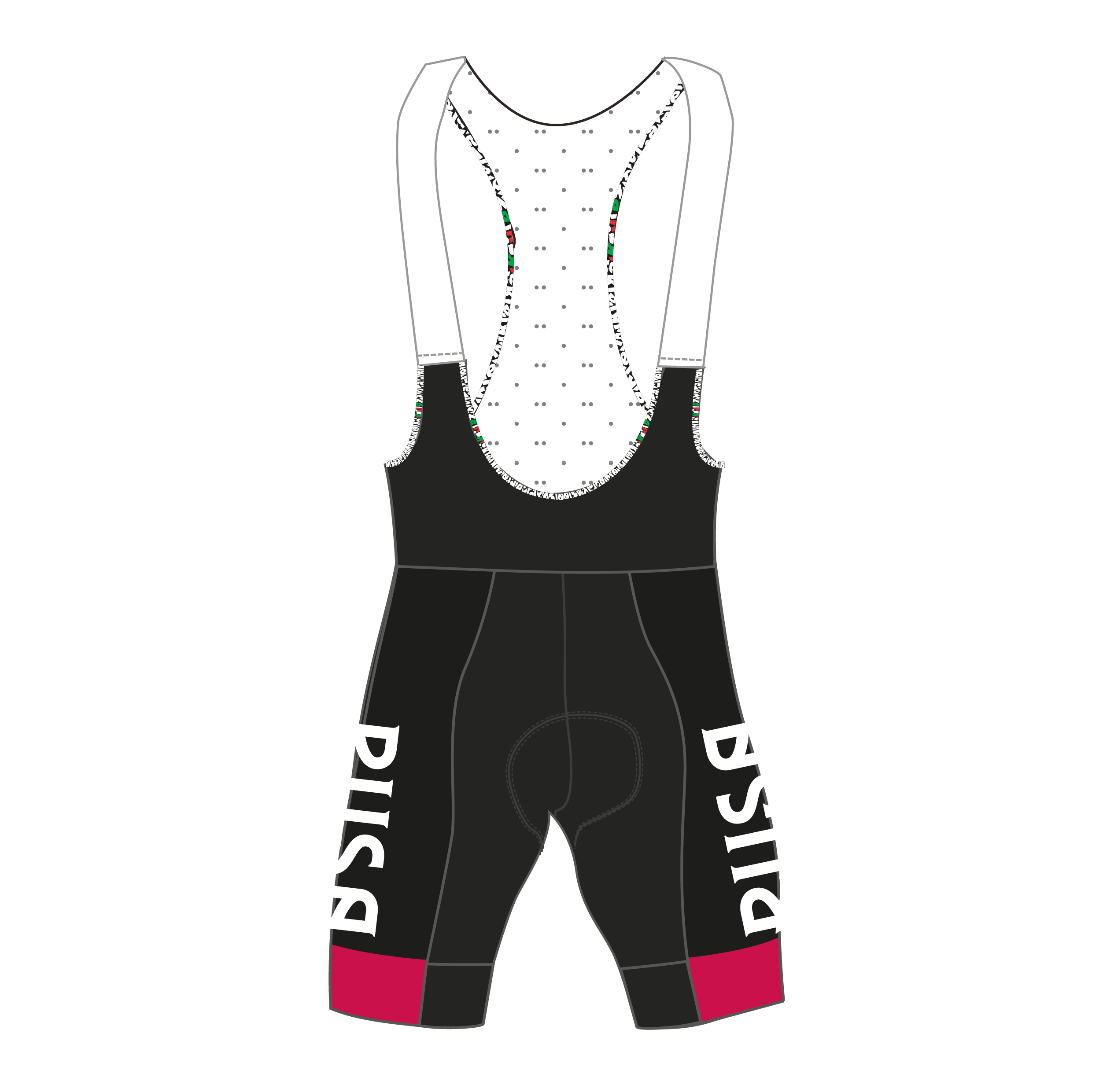 SALOPETTE UFFICIALE CICLISMO PUSA   --DONNA--